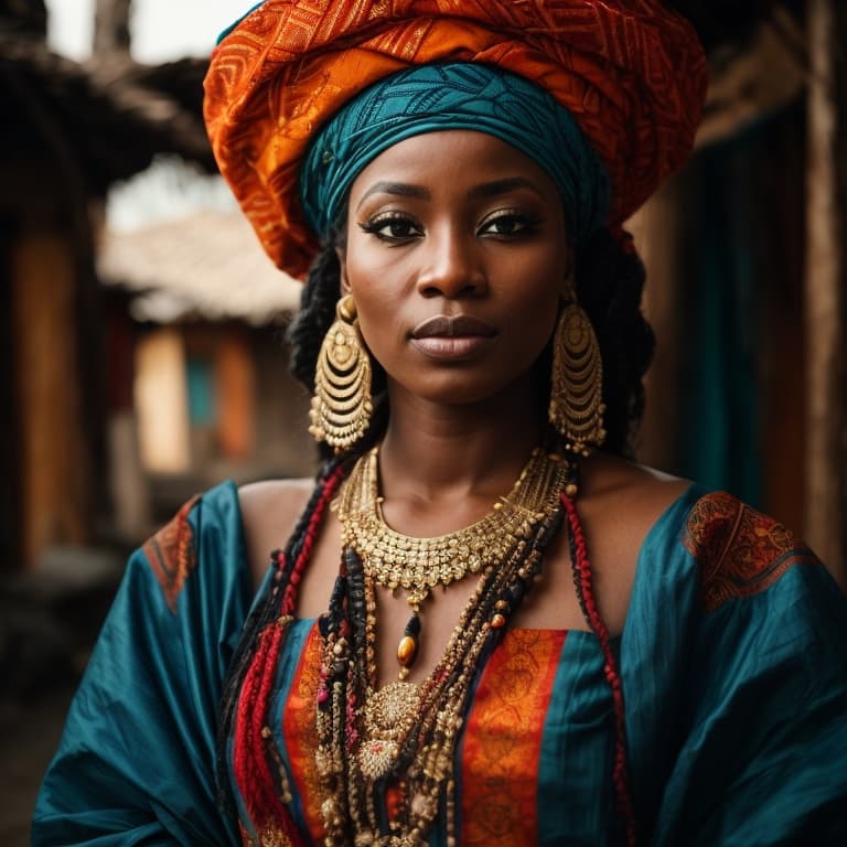 An example of a sexy Atyap woman