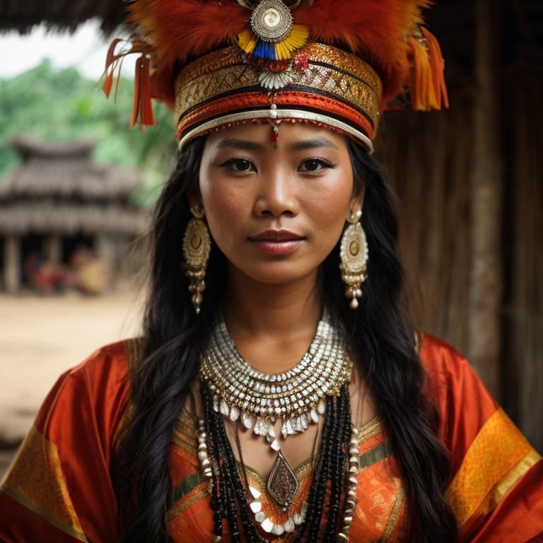 An example of a sexy Banjarese woman