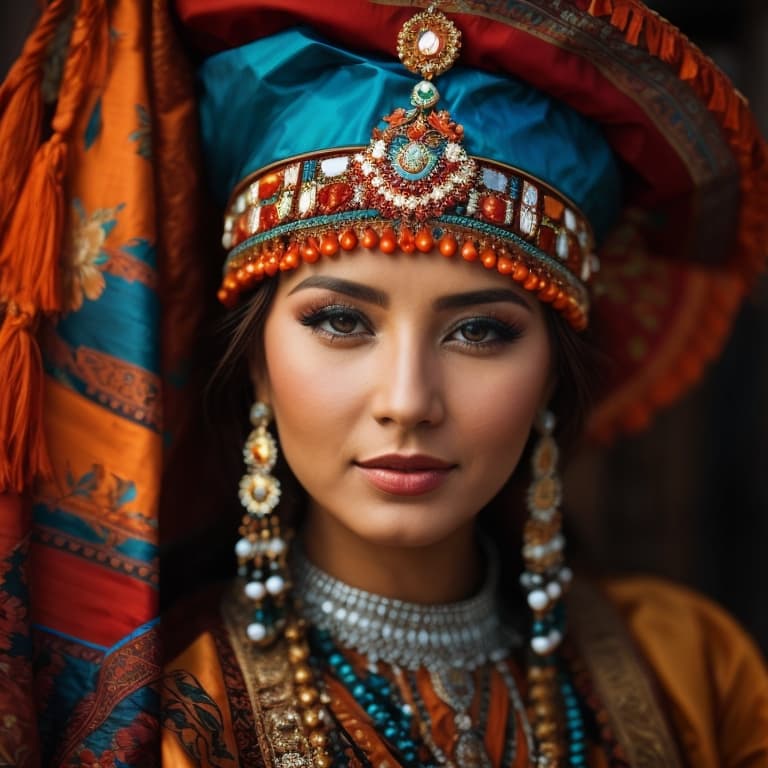 An example of a sexy Bashkirs woman