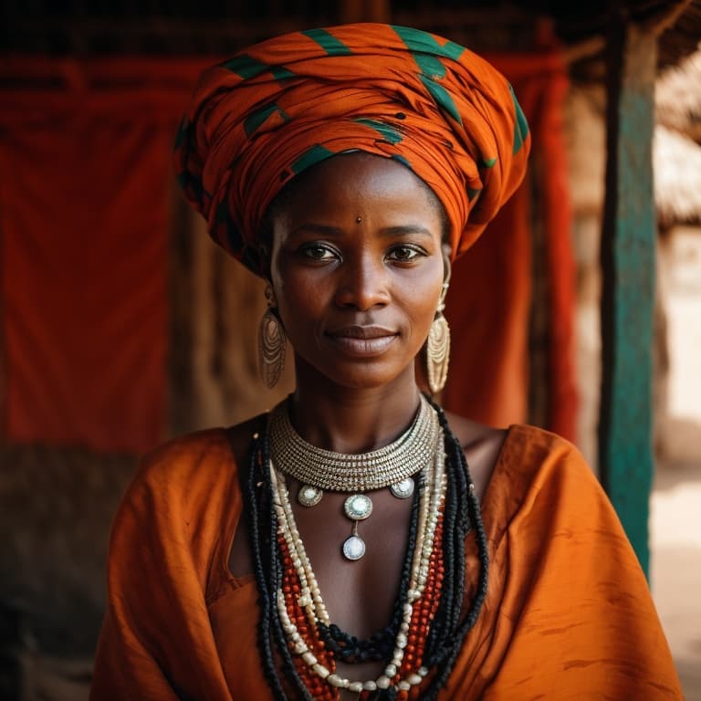 An example of a sexy Bwa woman