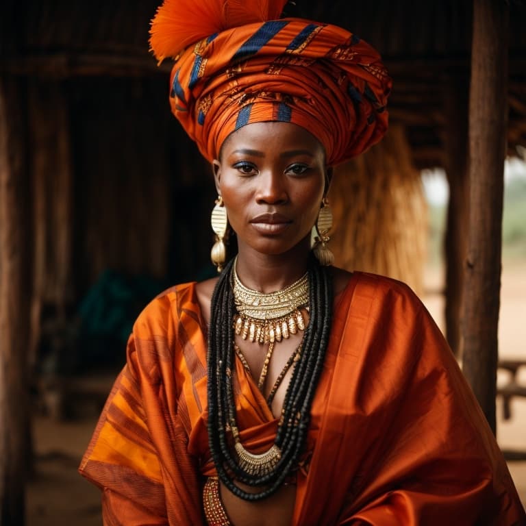 An example of a sexy Esan woman