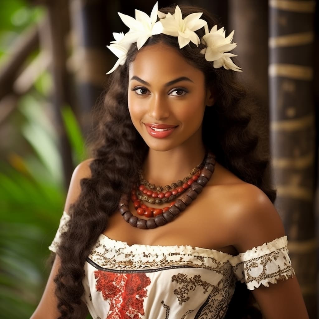 An example of a sexy Fijians woman