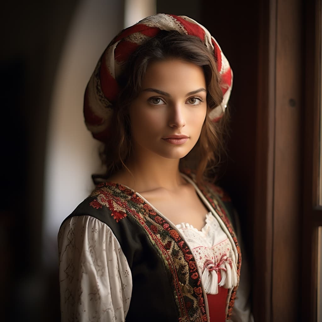 An example of a sexy Friulians woman