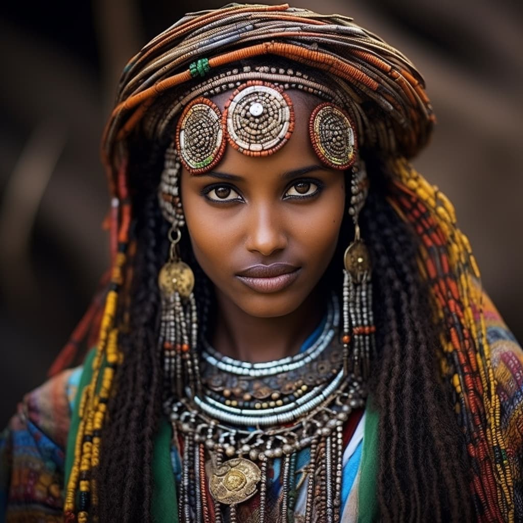 An example of a sexy Gumuz woman