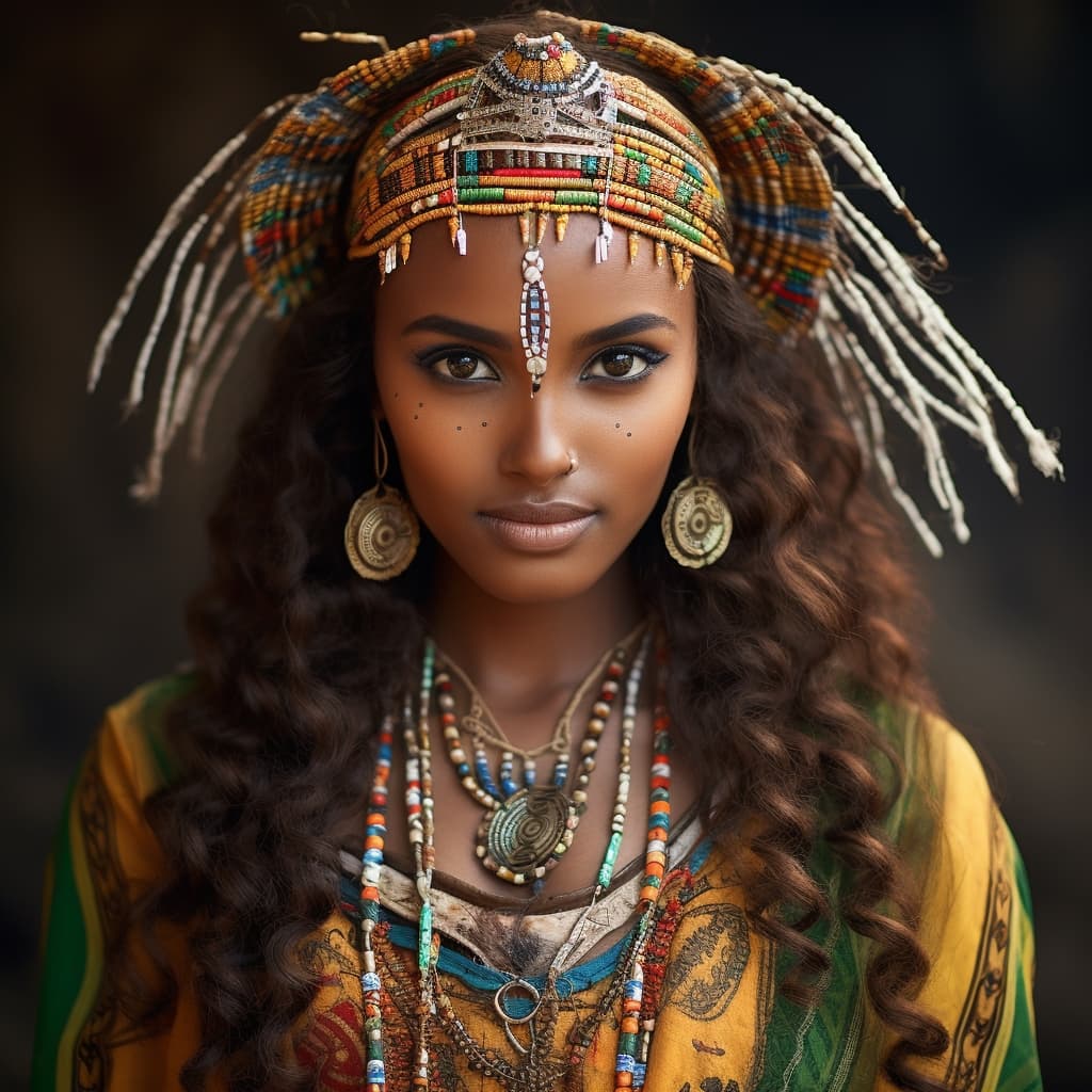 An example of a sexy Gurage woman