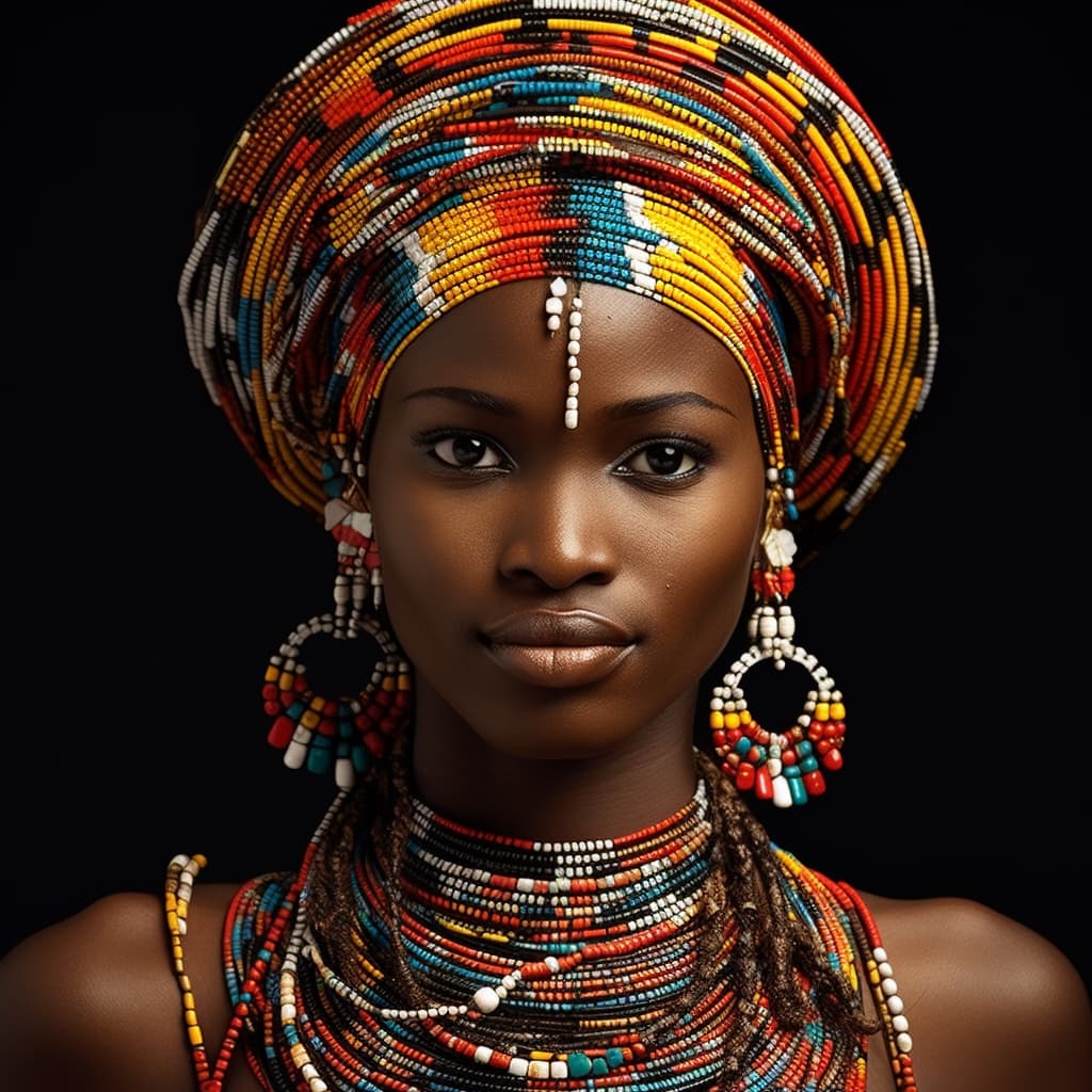 An example of a sexy Gurunsi woman