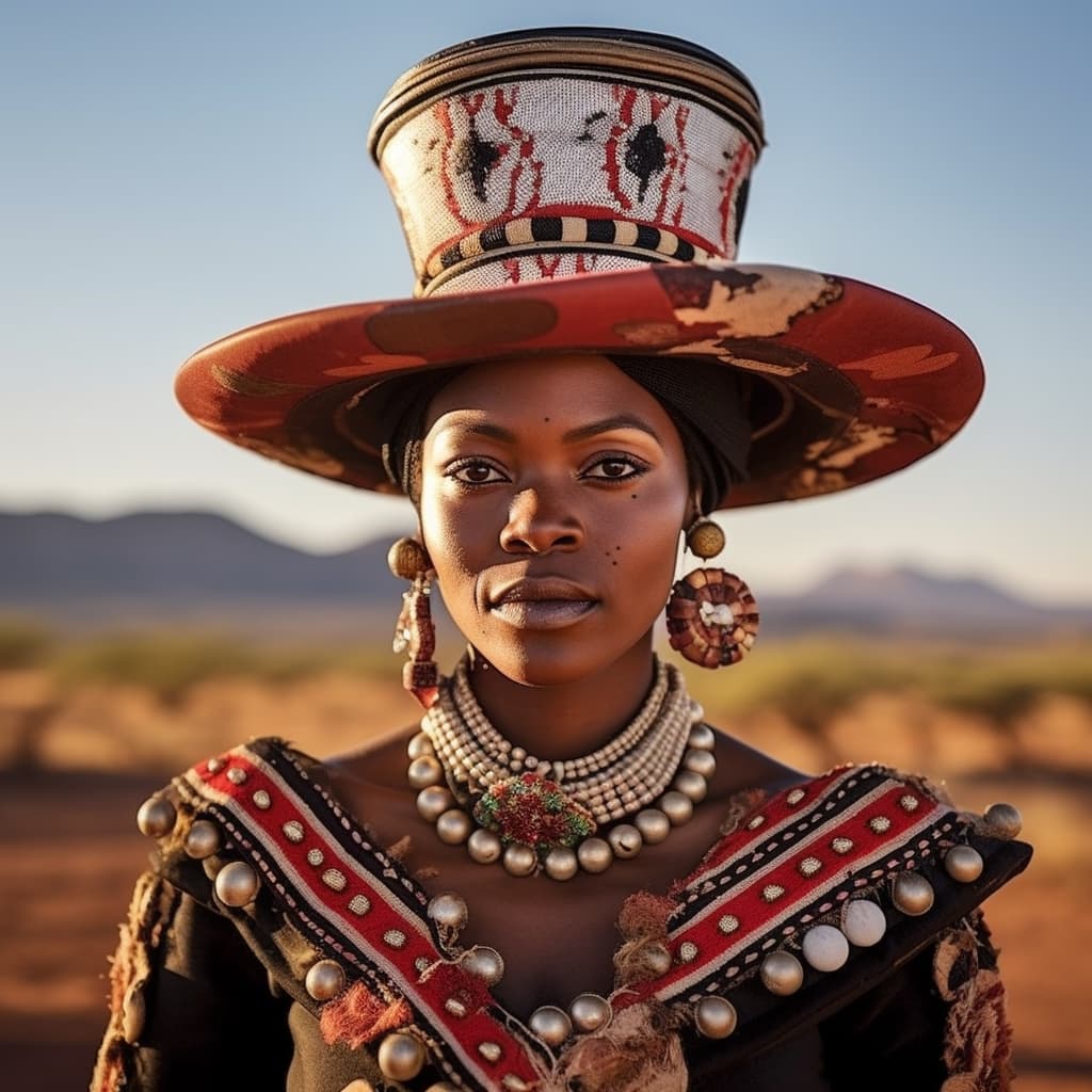 An example of a sexy Herero woman