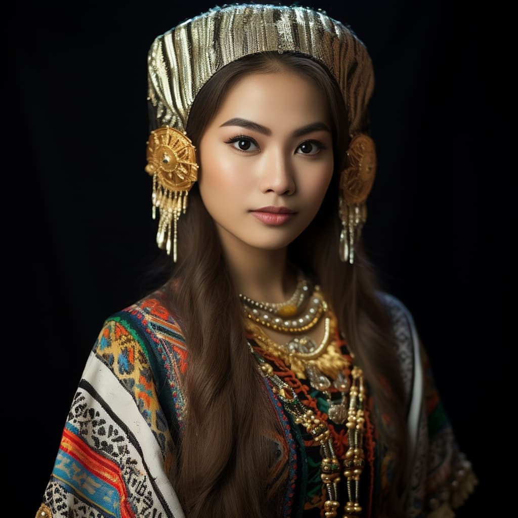 An example of a sexy Iranun woman