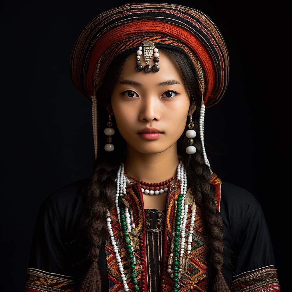 An example of a sexy Jarai woman