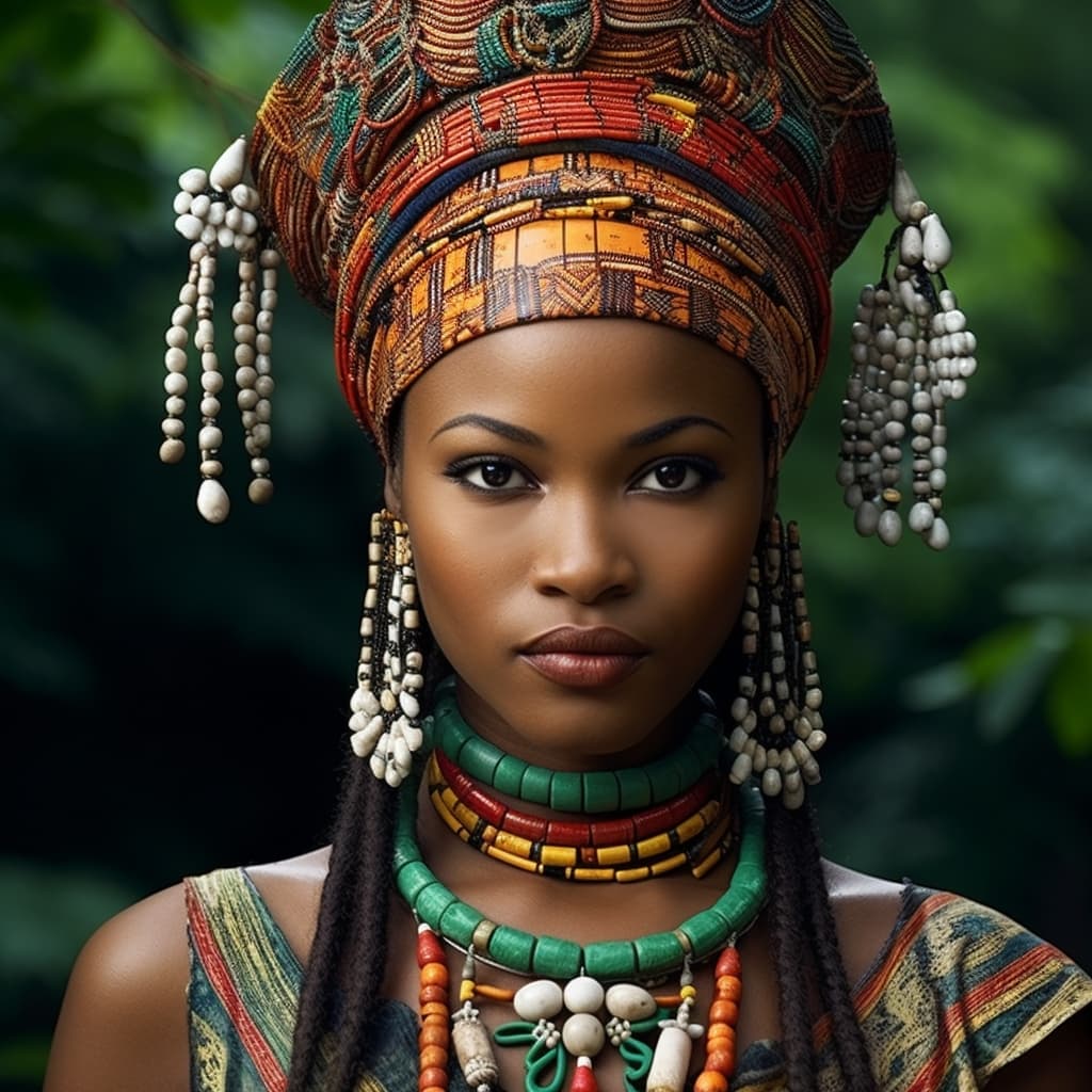 An example of a sexy Kapsiki woman