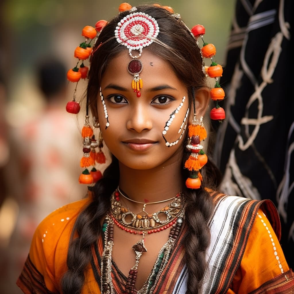 An example of a sexy Khonds woman