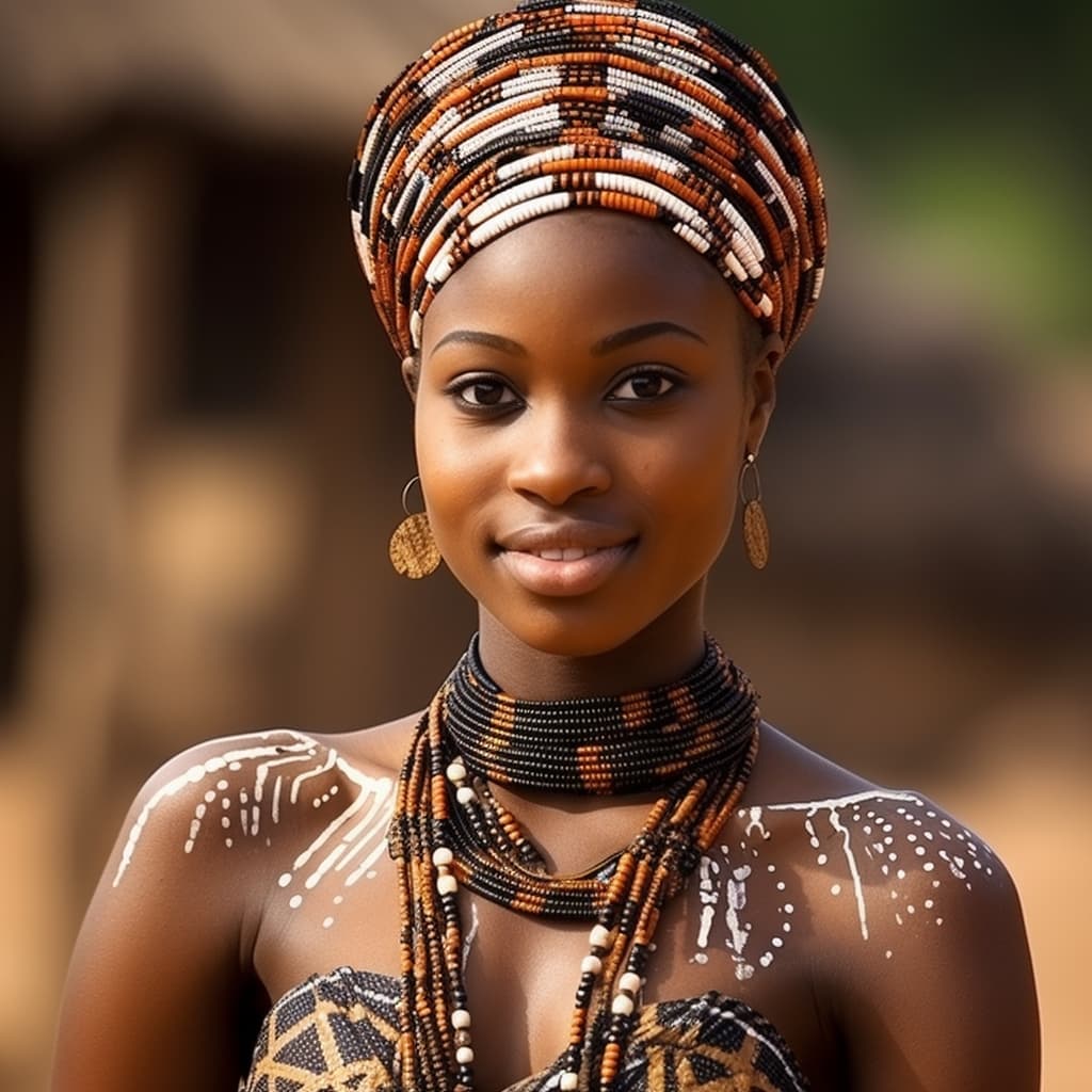 An example of a sexy Kposo woman