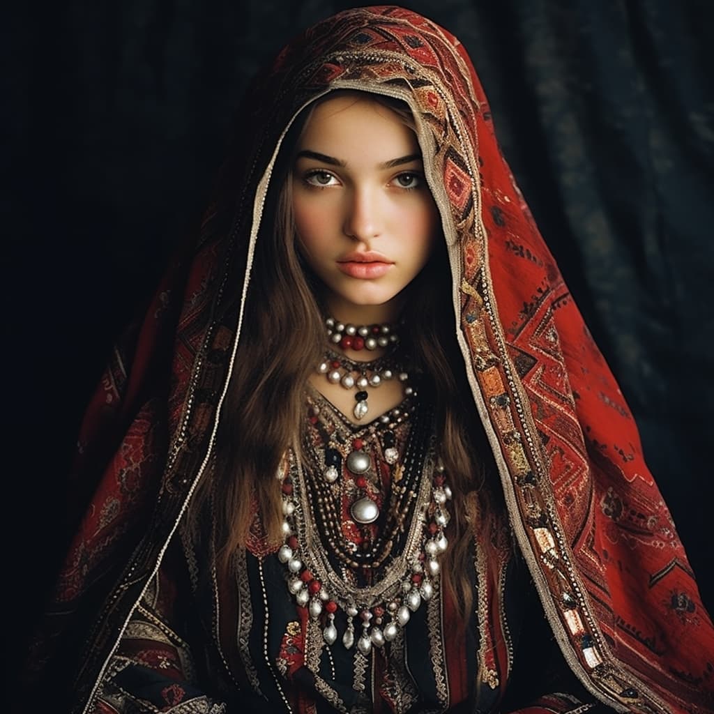 An example of a sexy Kumyks woman