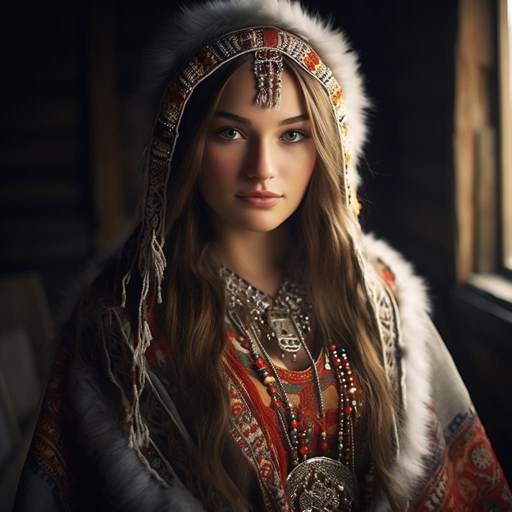 An example of a sexy Laks woman