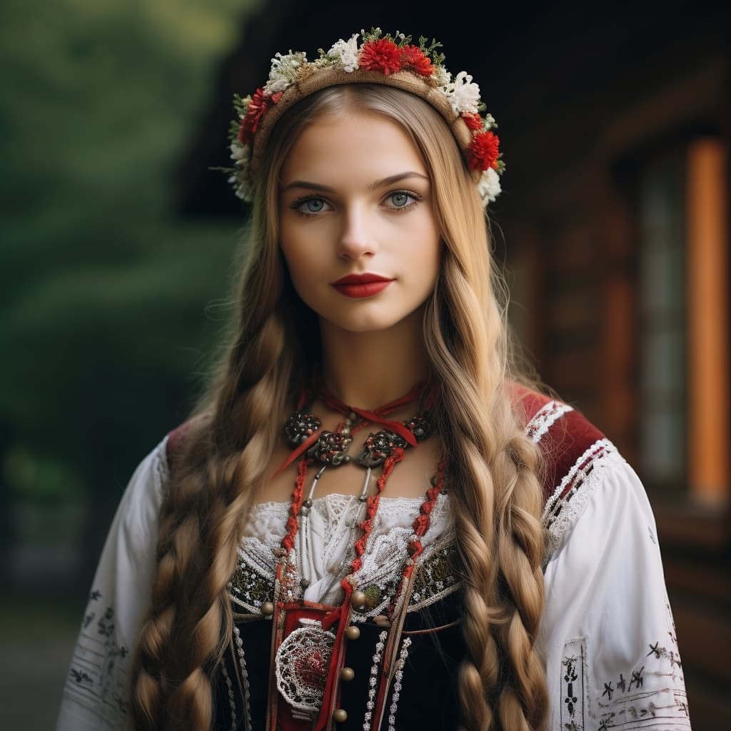 An example of a sexy Latvians woman