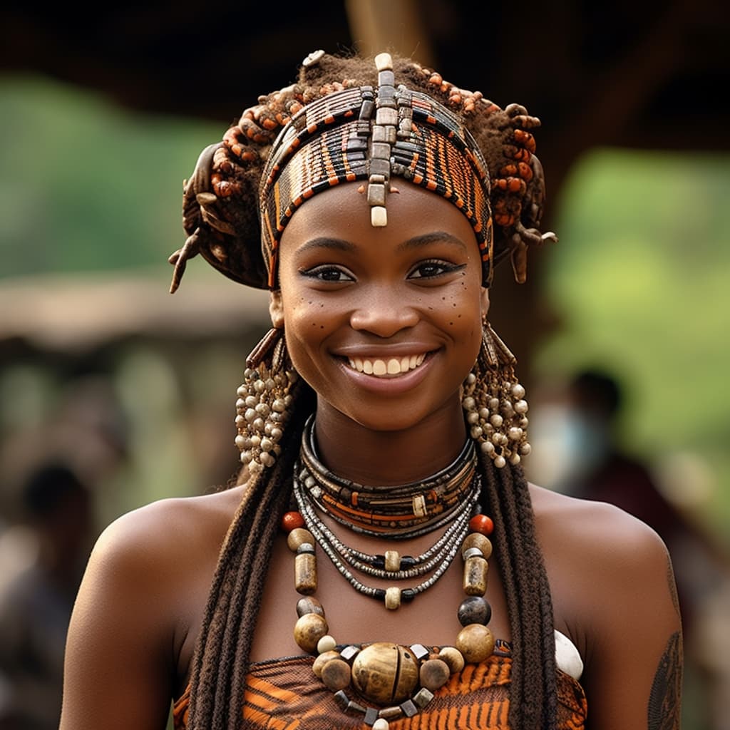 An example of a sexy Limba woman