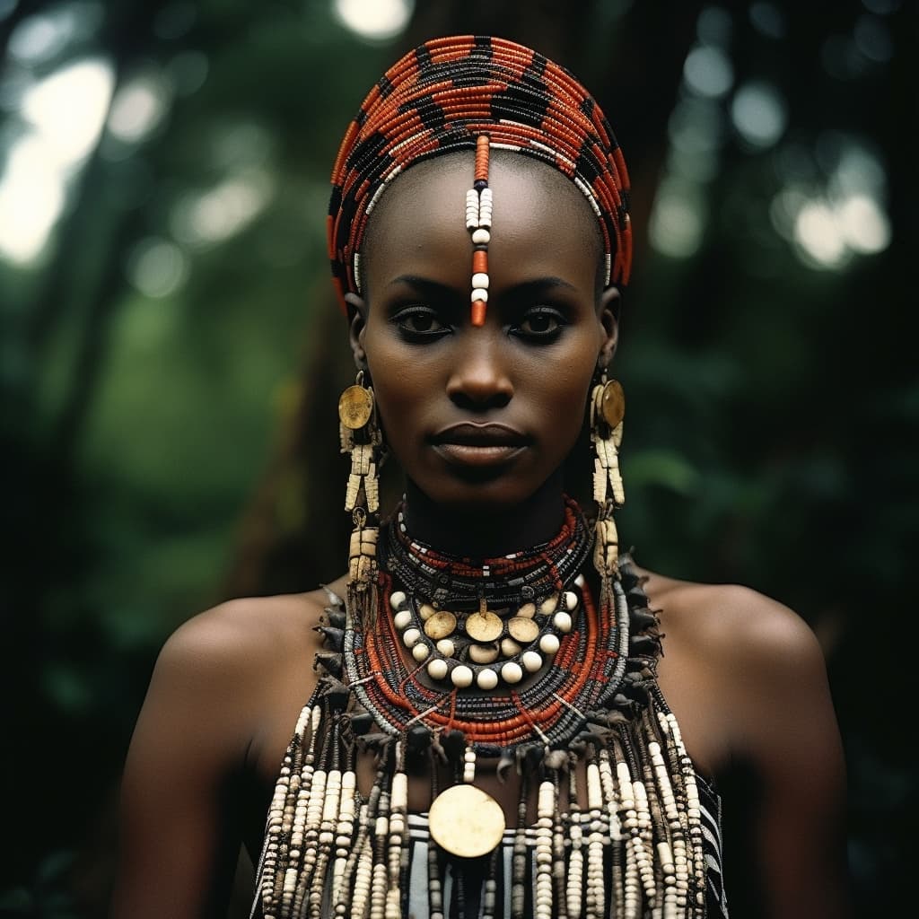 An example of a sexy Luba woman