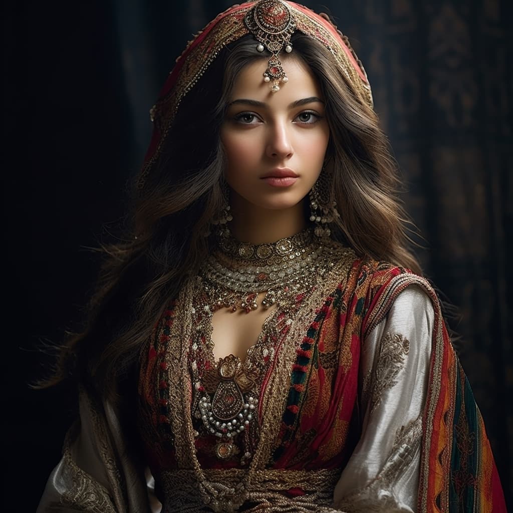 An example of a sexy Lurs woman