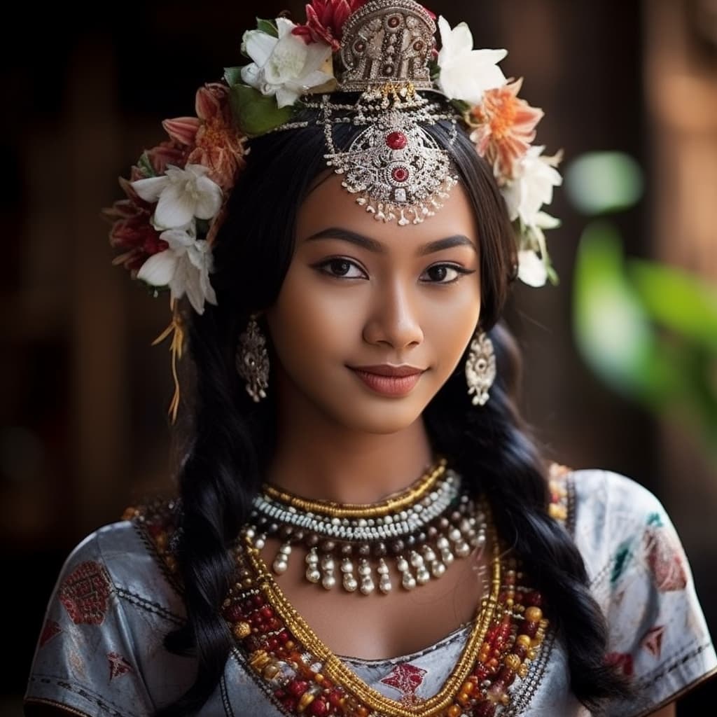 An example of a sexy Madurese woman