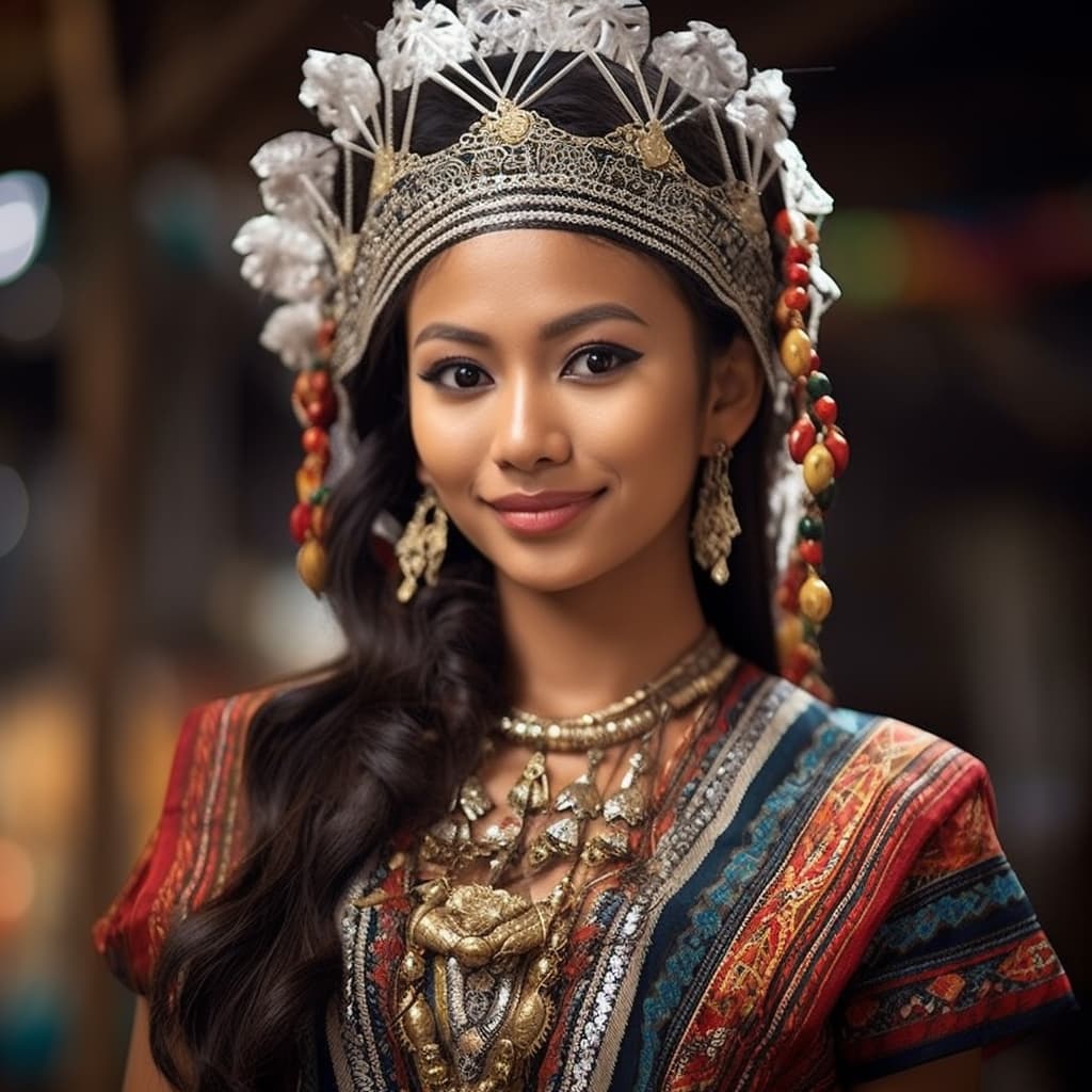 An example of a sexy Makassarese woman