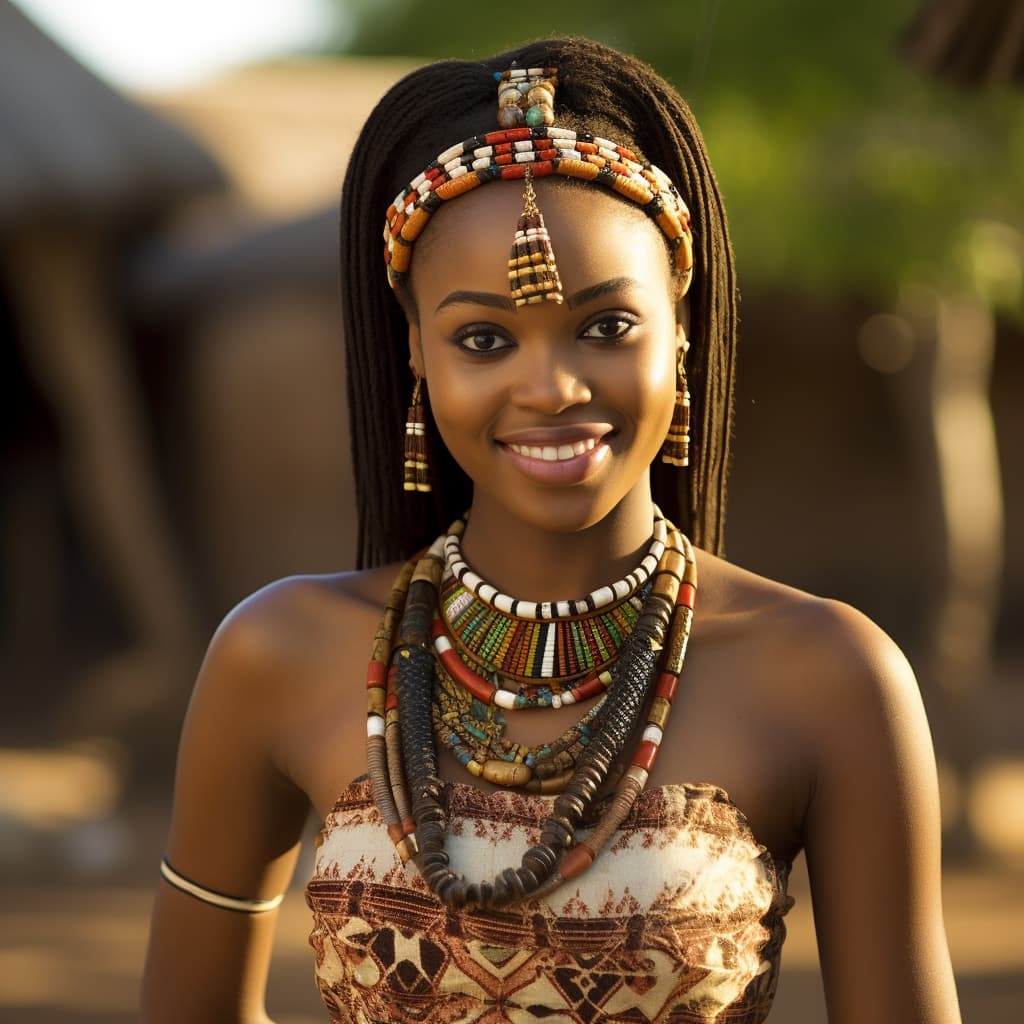 An example of a sexy Makonde woman