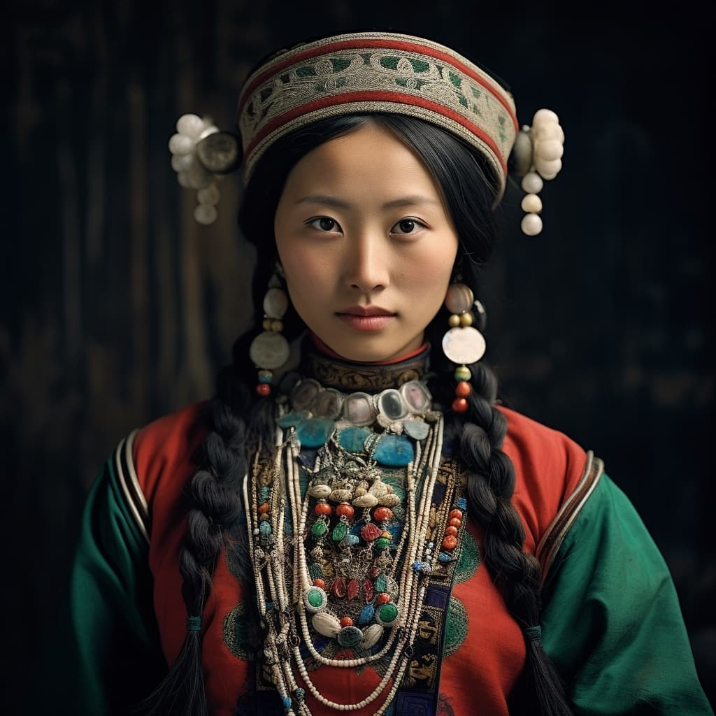 An example of a sexy Manchu woman