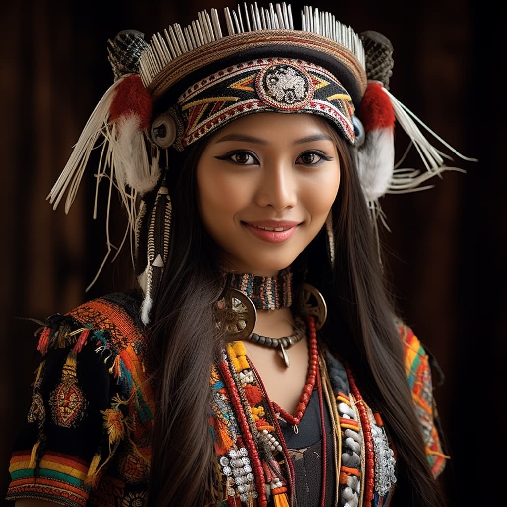 An example of a sexy Melanau woman