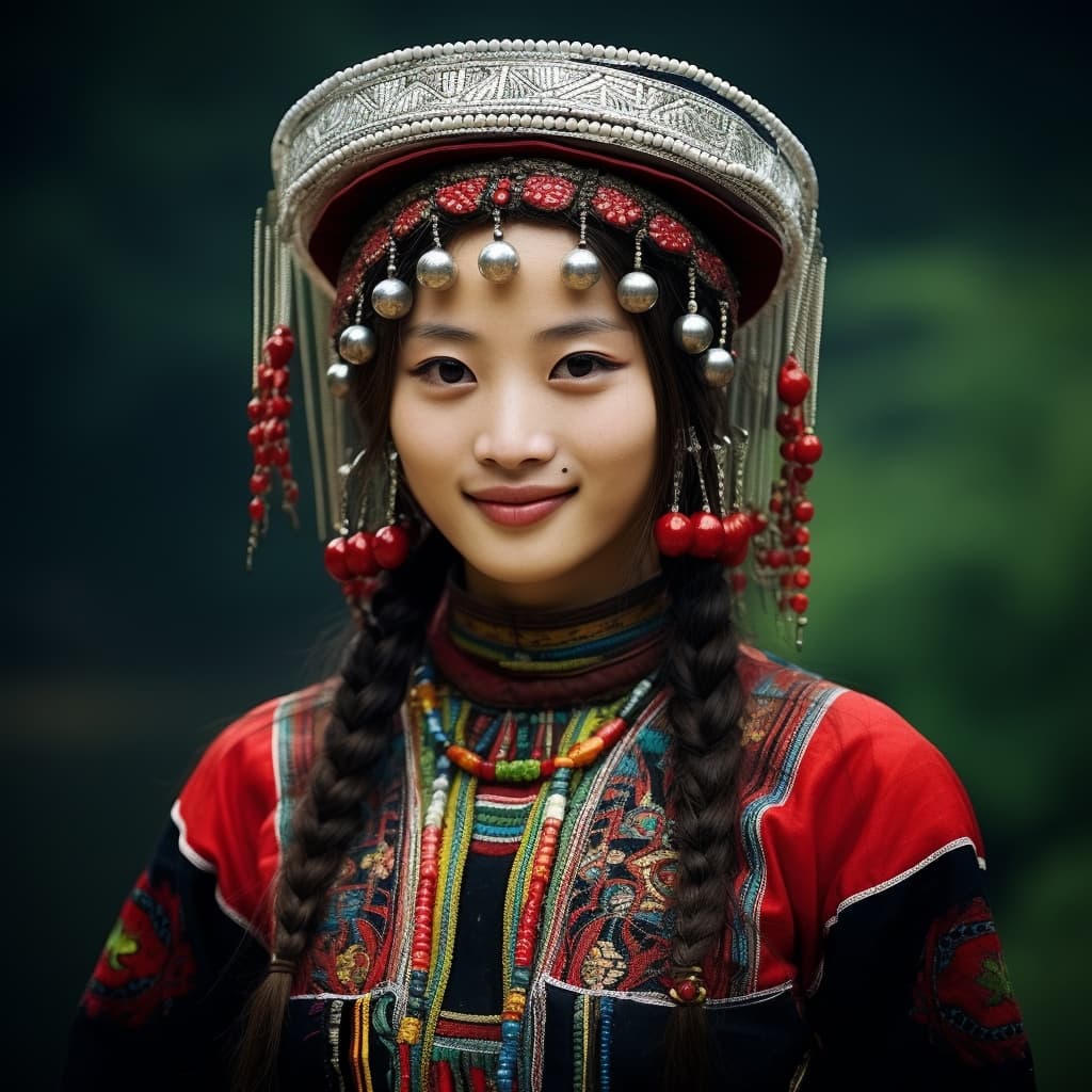 An example of a sexy Mien woman