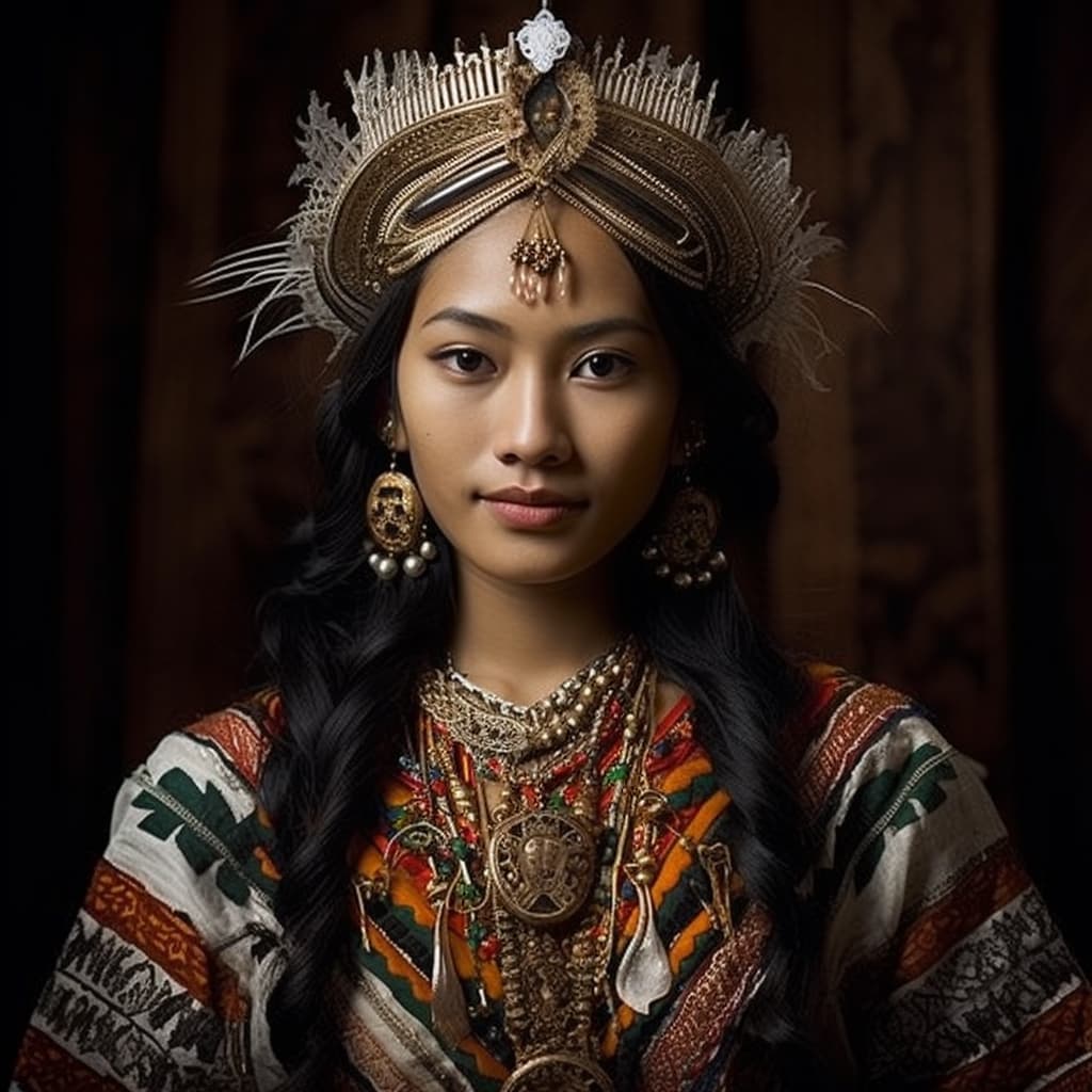 An example of a sexy Minangkabau woman