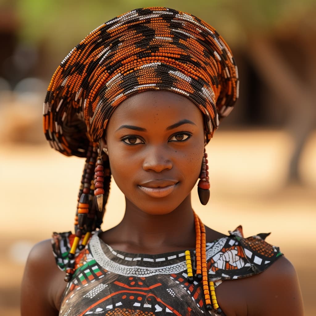 An example of a sexy Mossi woman