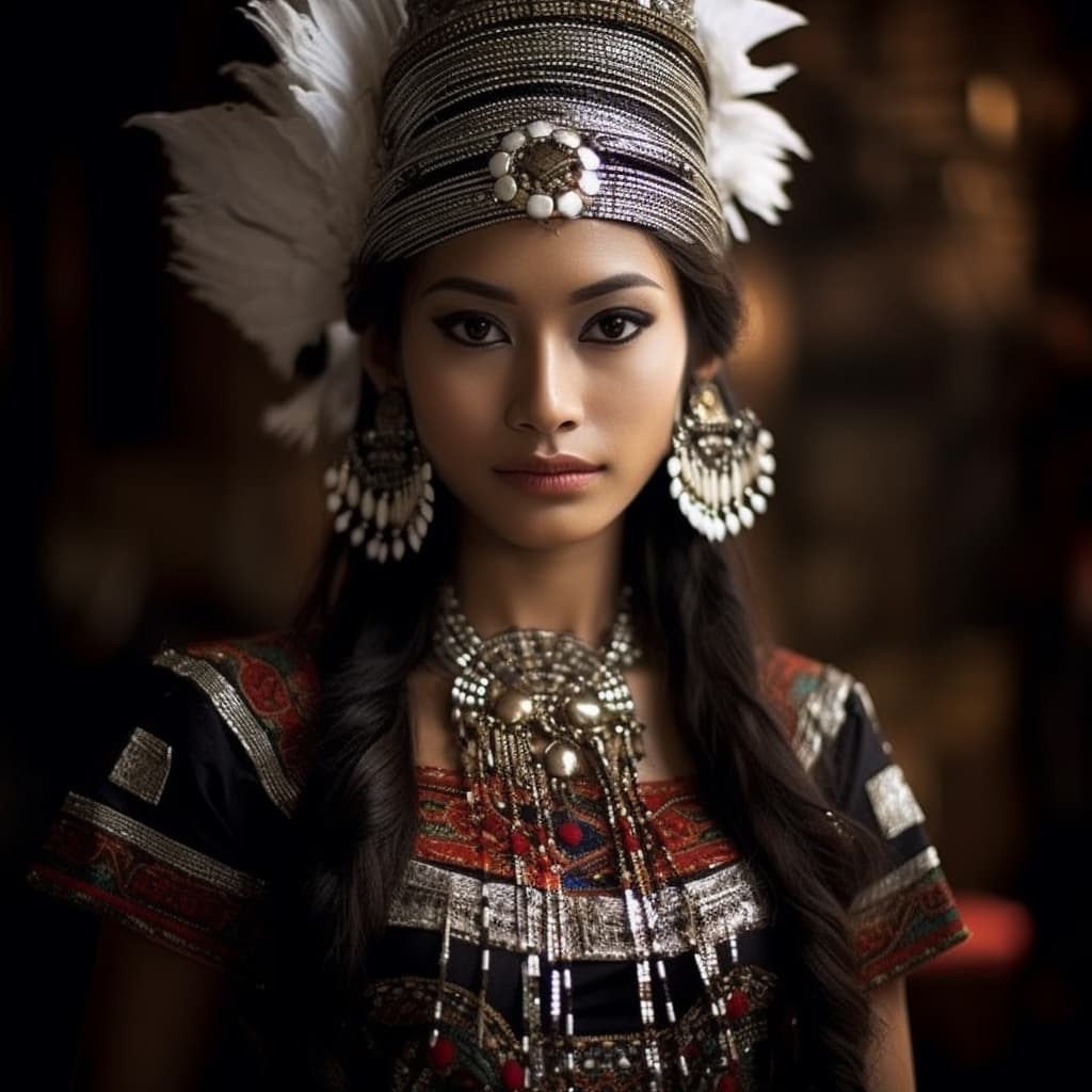 An example of a sexy Nias woman