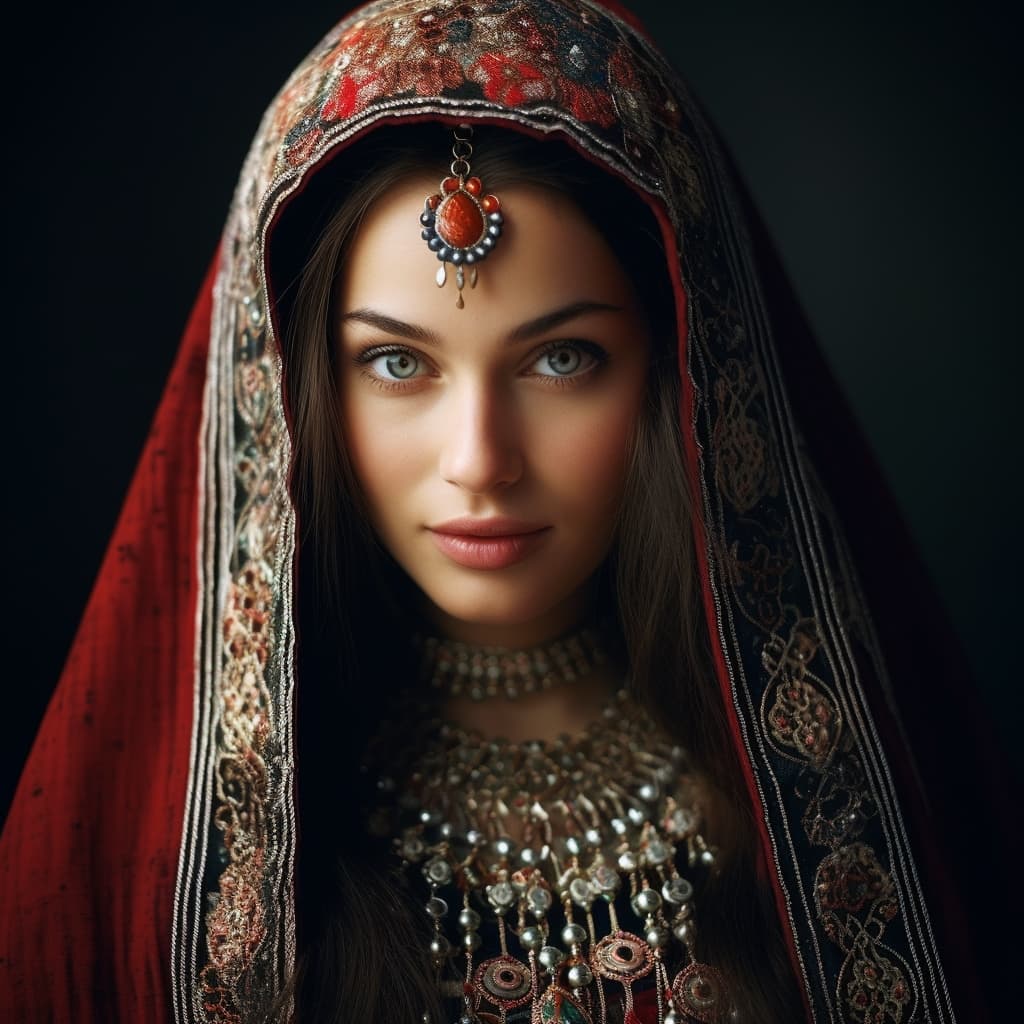 An example of a sexy Nogais woman