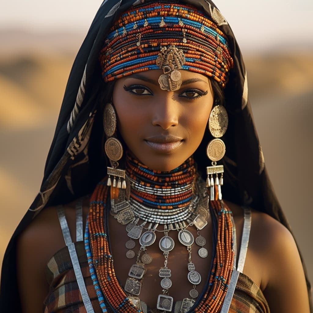 An example of a sexy Nubians woman