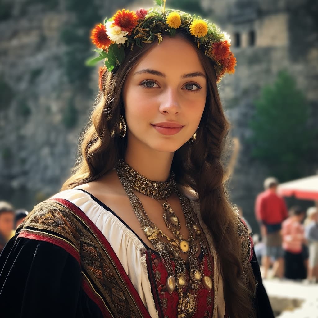 An example of a sexy Occitans woman