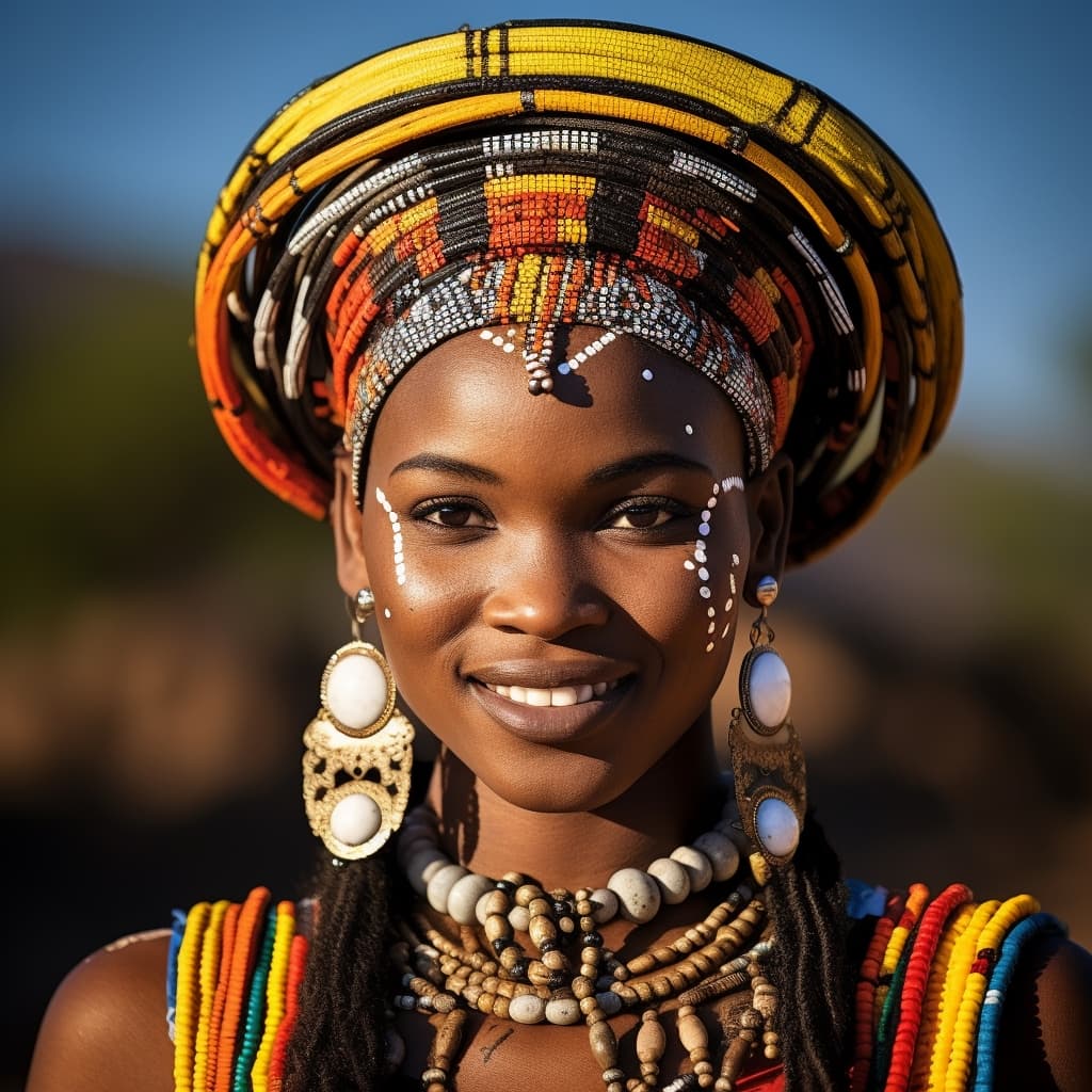 An example of a sexy Ovambo woman