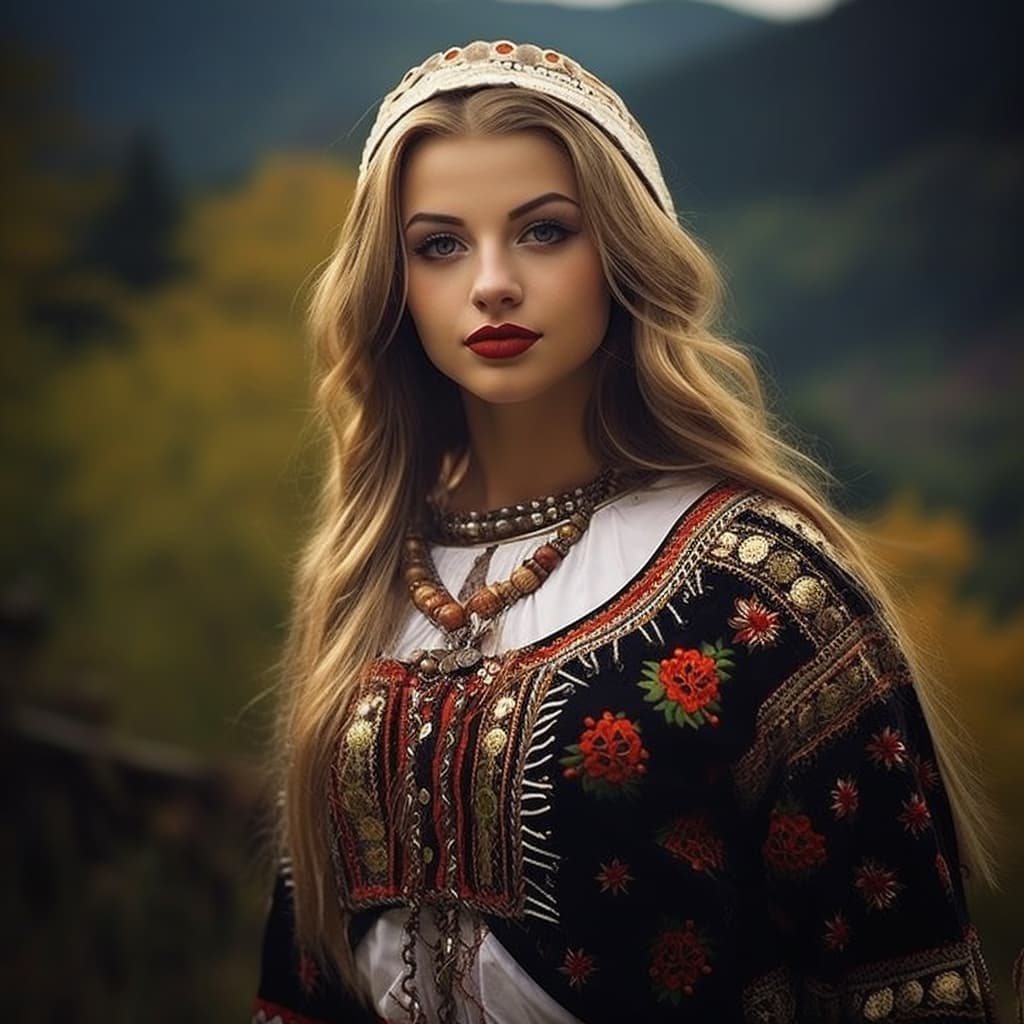 An example of a sexy Rusyns woman