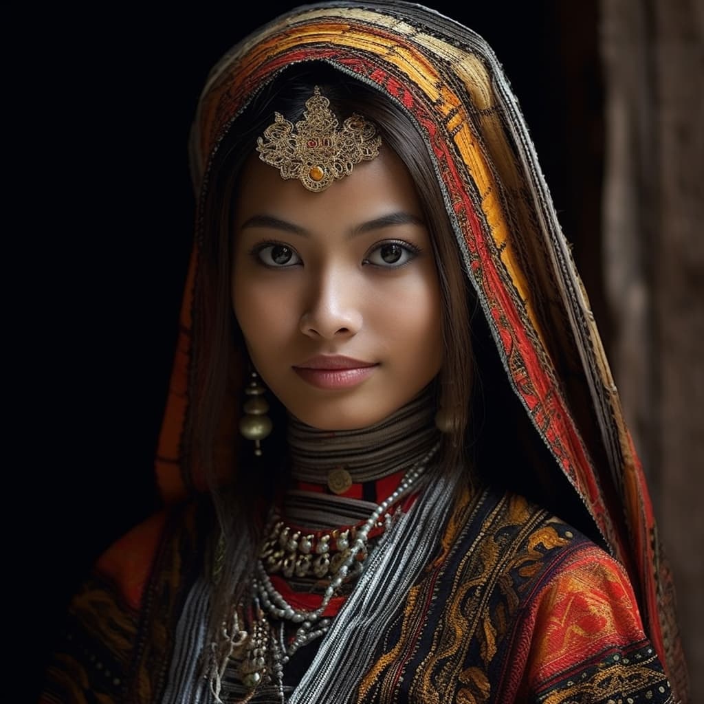 An example of a sexy Sasak woman