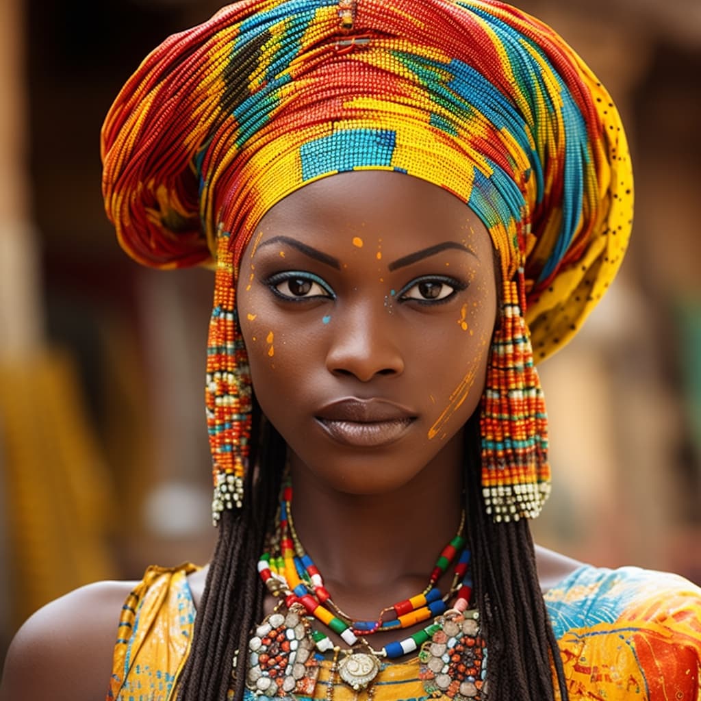 An example of a sexy Serer woman