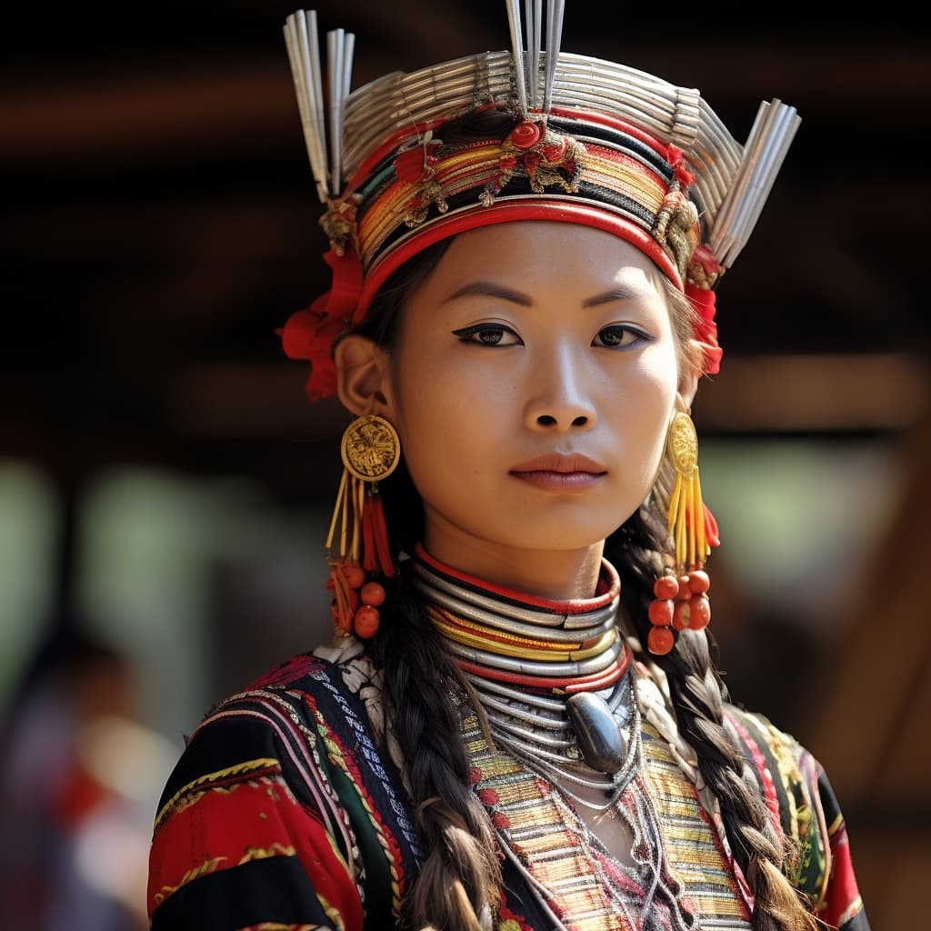 An example of a sexy Shan woman