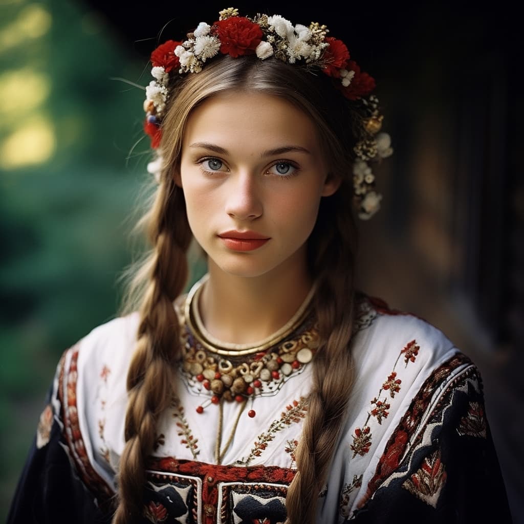 An example of a sexy Sorbs woman