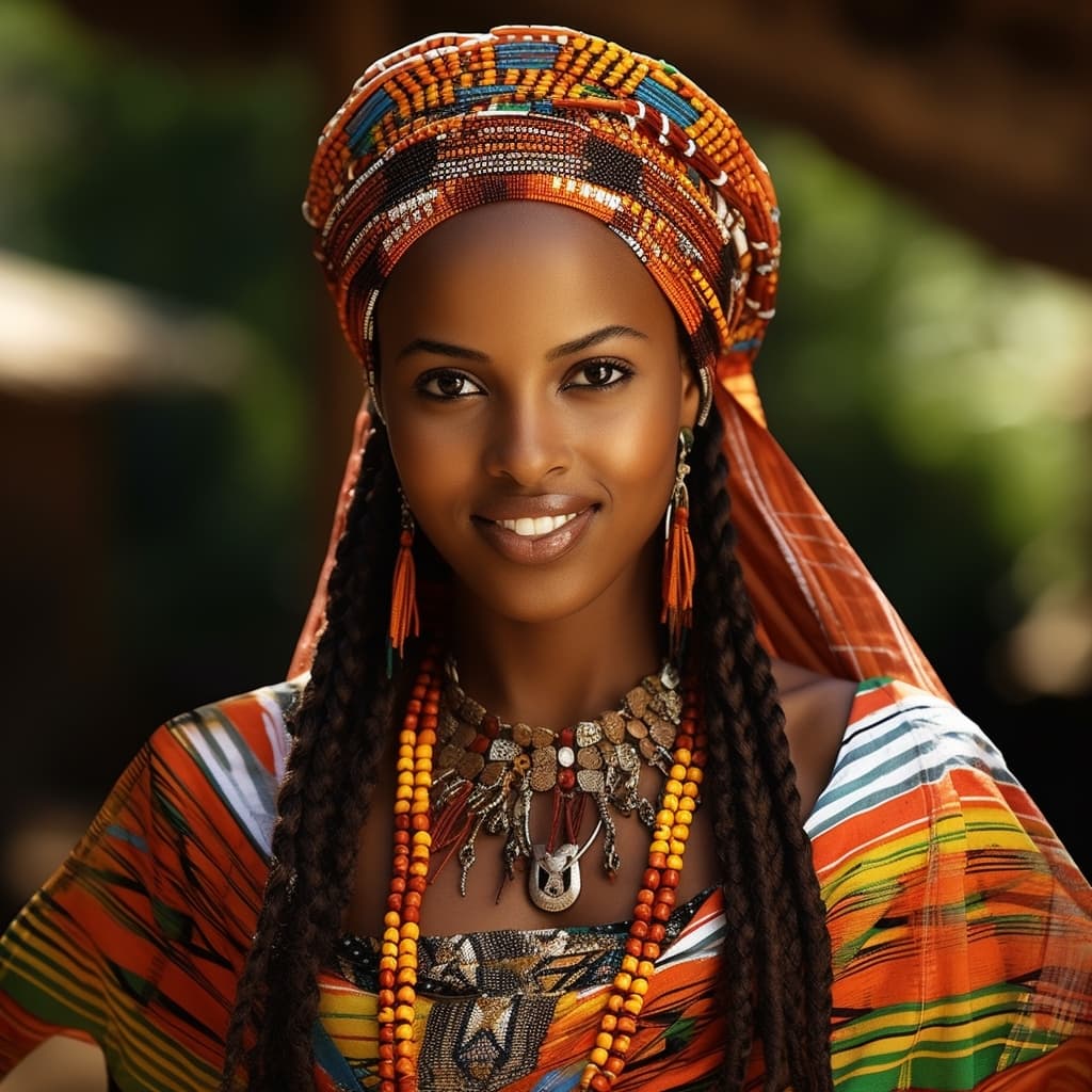 An example of a sexy Swahili woman