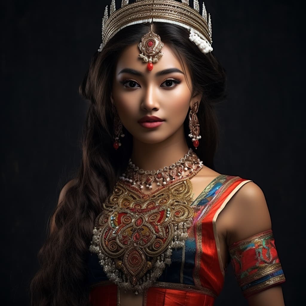 An example of a sexy Thais woman