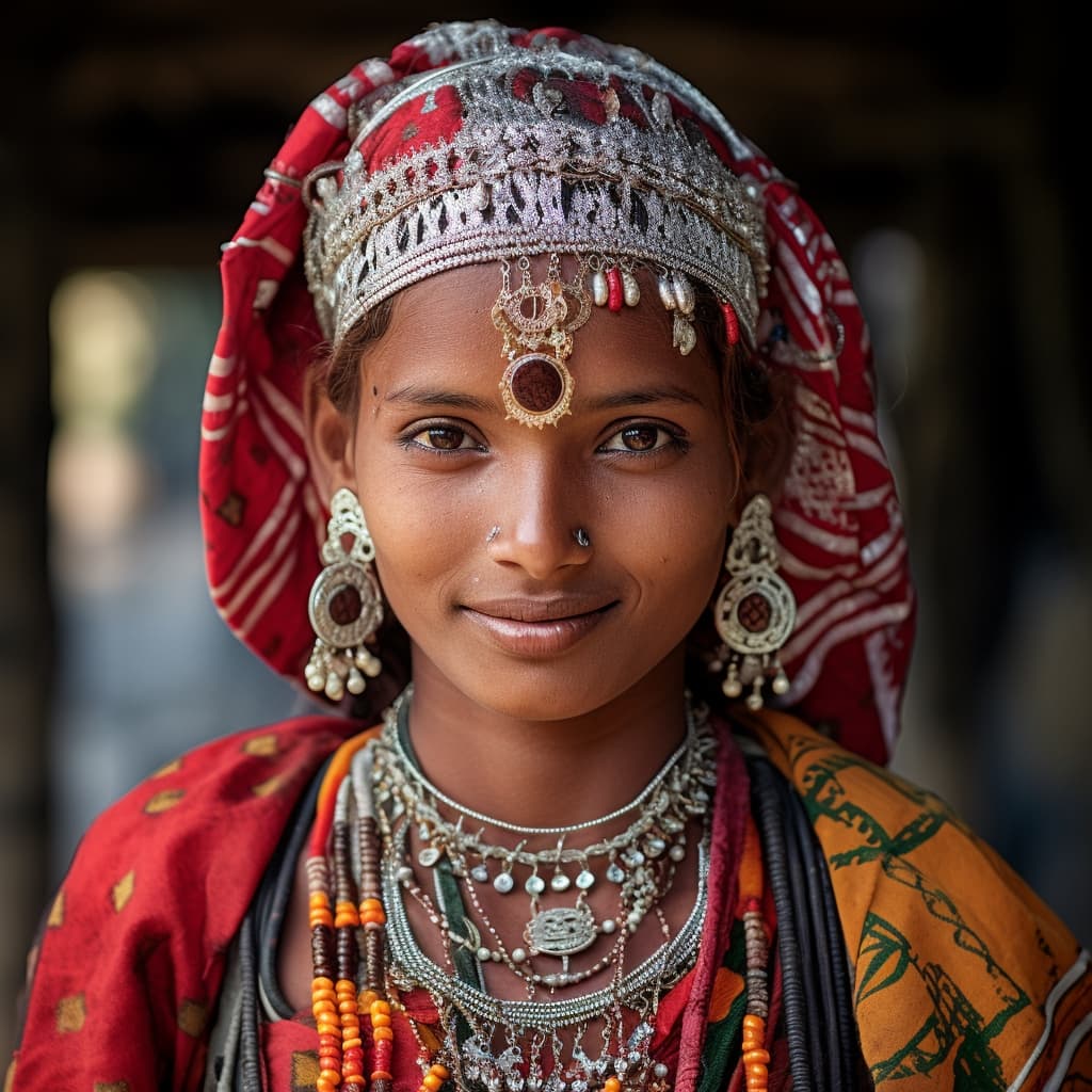 An example of a sexy Tharus woman