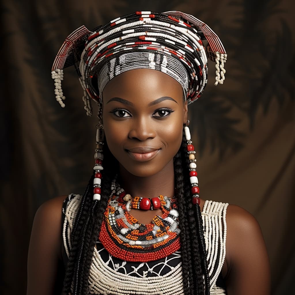 An example of a sexy Tiv woman