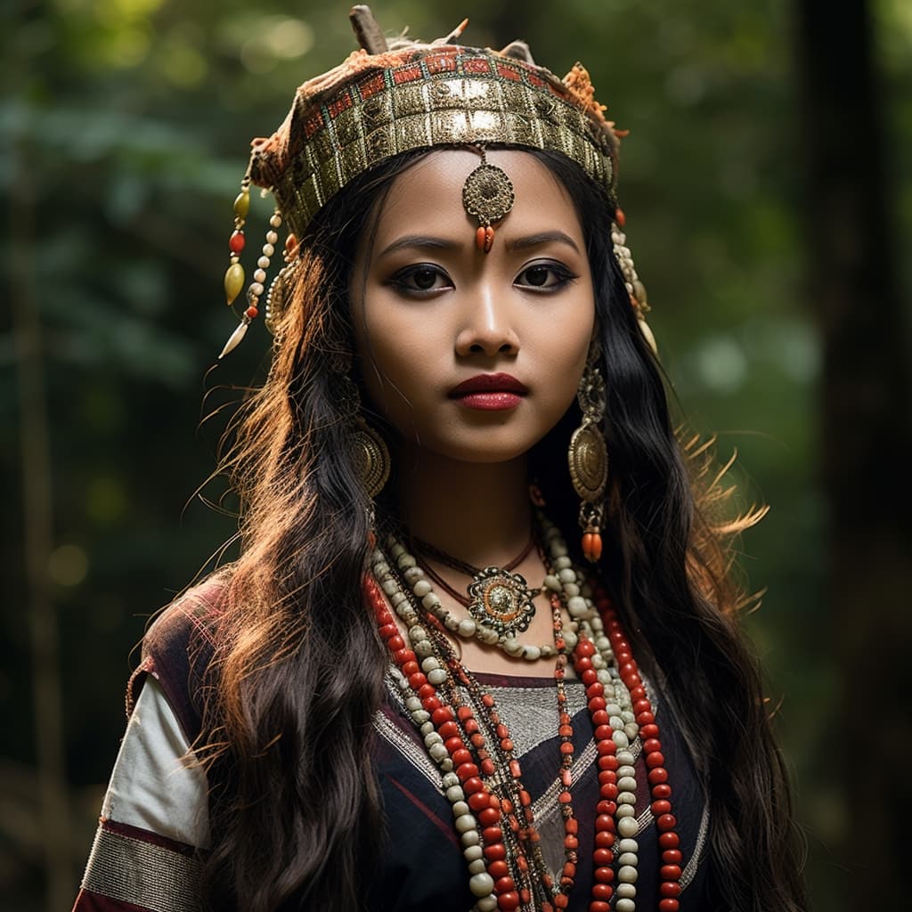 An example of a sexy Tiwa woman