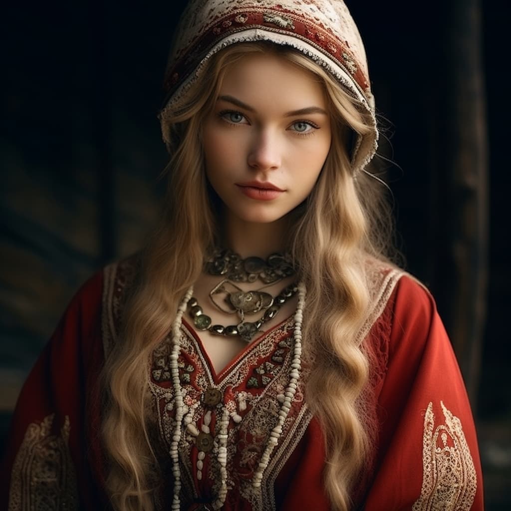 An example of a sexy Udmurts woman