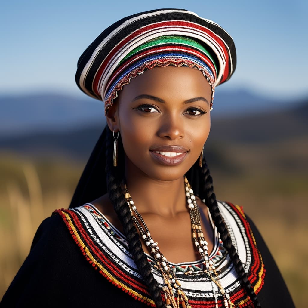 An example of a sexy Xhosa woman