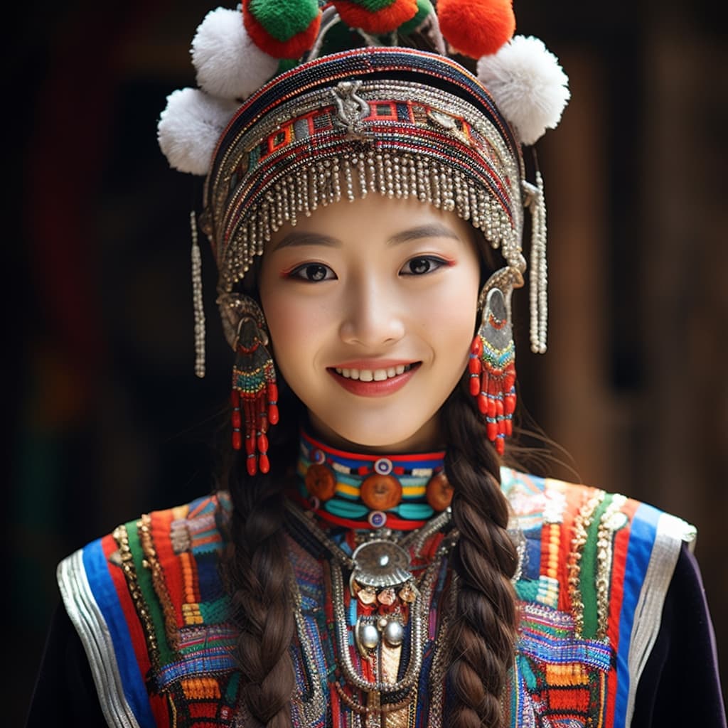 An example of a sexy Yi woman