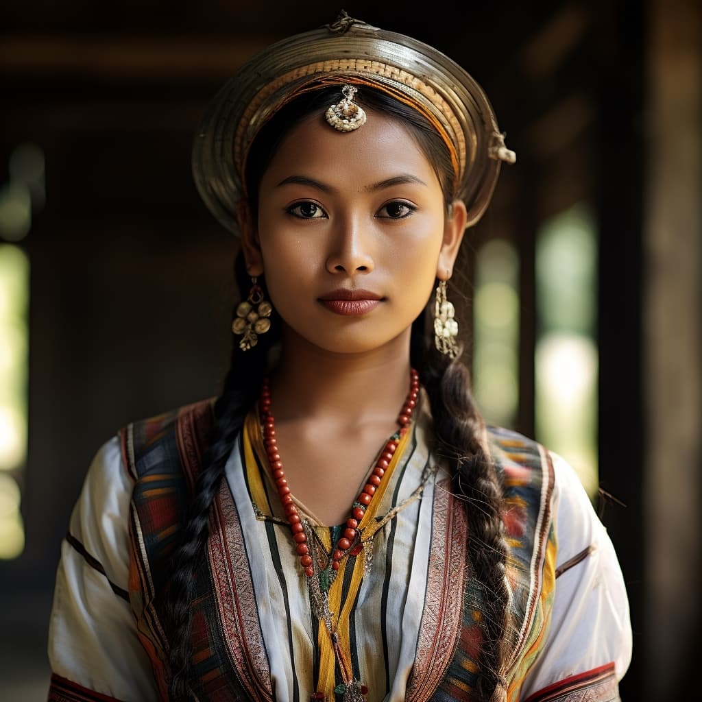 An example of a sexy Zomi woman