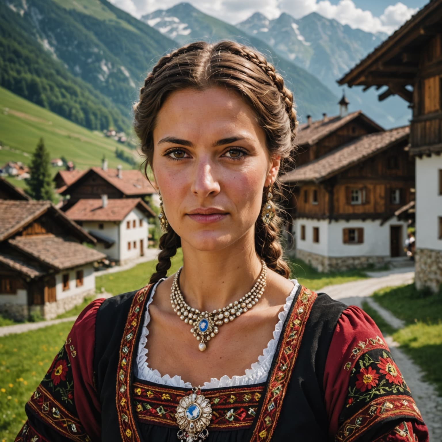 Austrian Balkan woman from Austria (Balkan-descended residents)